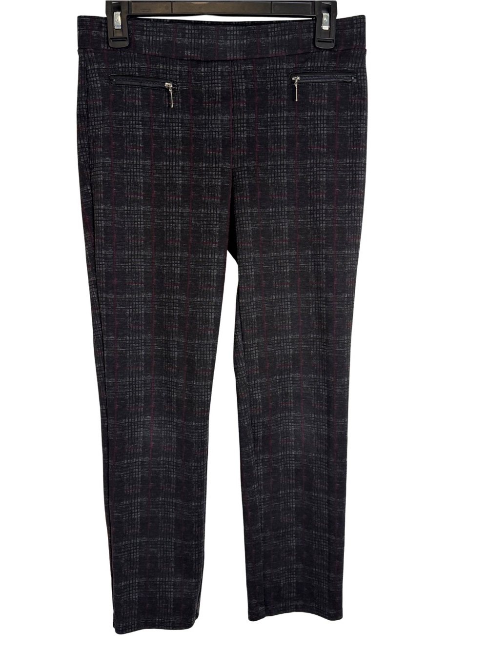 3/$20 Retrology Ankle/Cropped Plaid Elastic Waist Pants Size Small - Picture 1 of 4